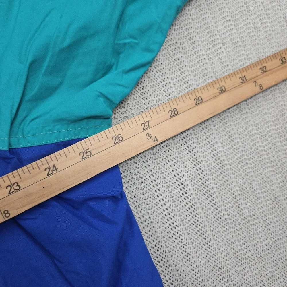 Vintage‎ The North Face Windbreaker Jacket Mens XL Blue Windy Pass Hooded USA